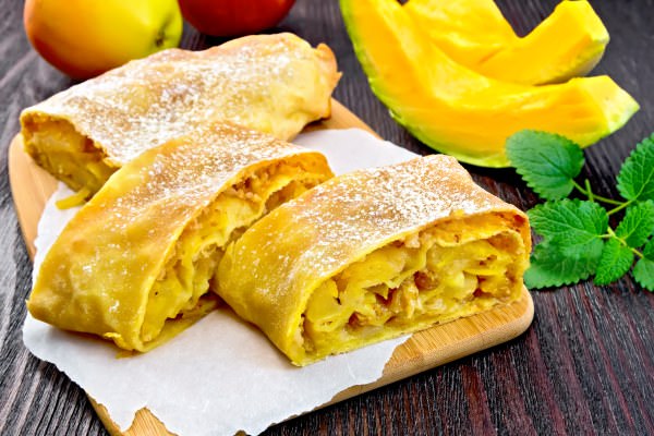 Aprikosen-Strudel - Culinaria Vegan